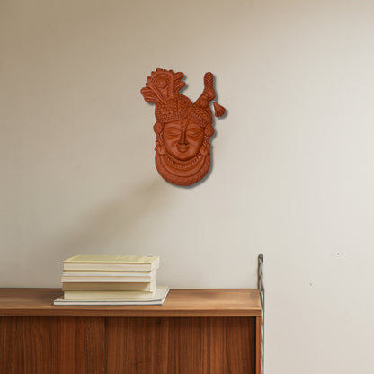Terracotta Wall Hanging - Lord Krishna